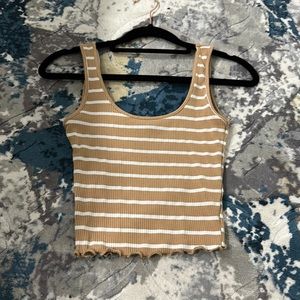 Striped tank top